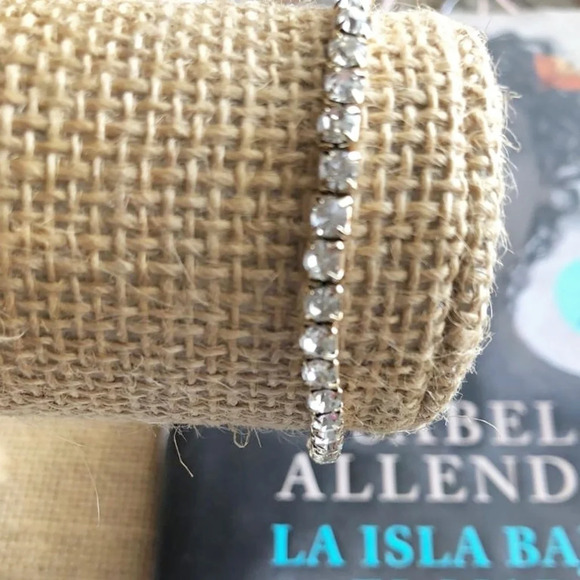 Tennis diamond bracelet rose gold/luxury/quiet luxury statement - Picture 1 of 1